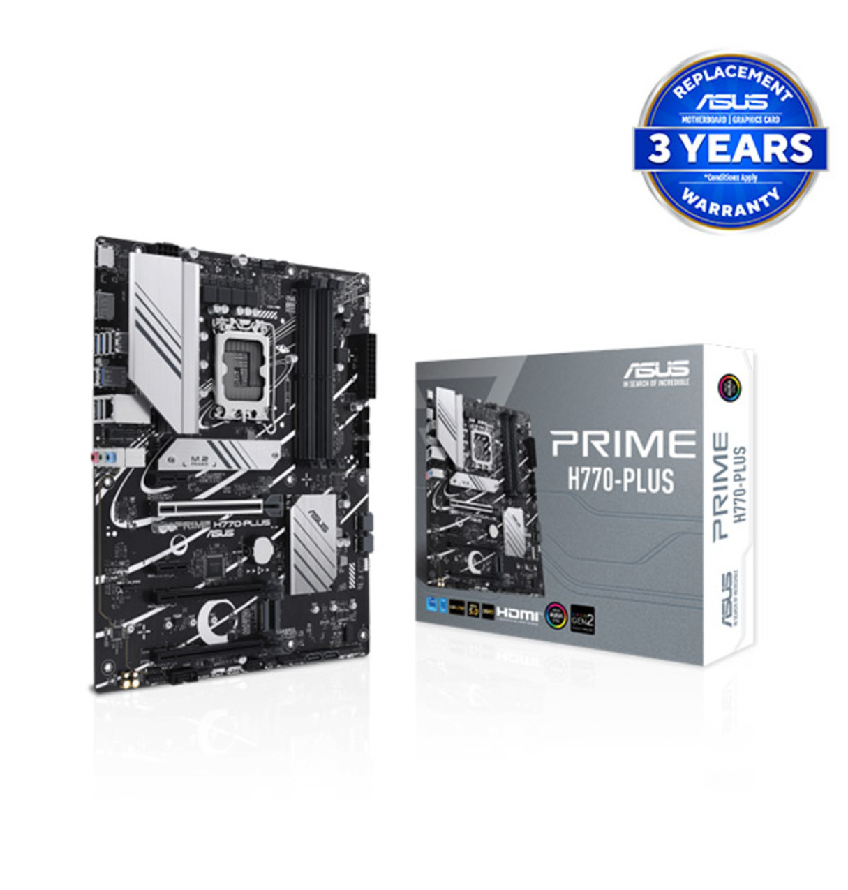 ASUS Prime H770-PLUS Intel 13th Gen ATX Motherboard