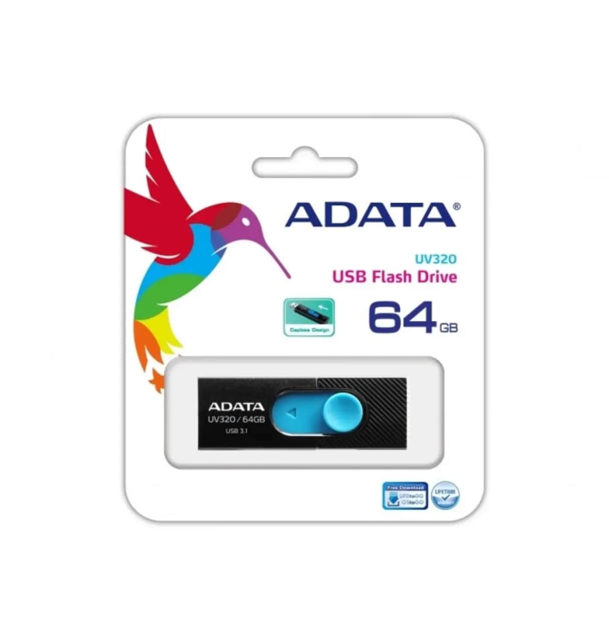 ADATA 64GB UV128 USB 3.2 Pen Drive ADATA 64GB UV128 USB 3.2 Pen Drive