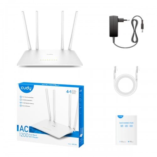 CUDY WR1200 AC1200 Dual Band Wi-Fi Router
