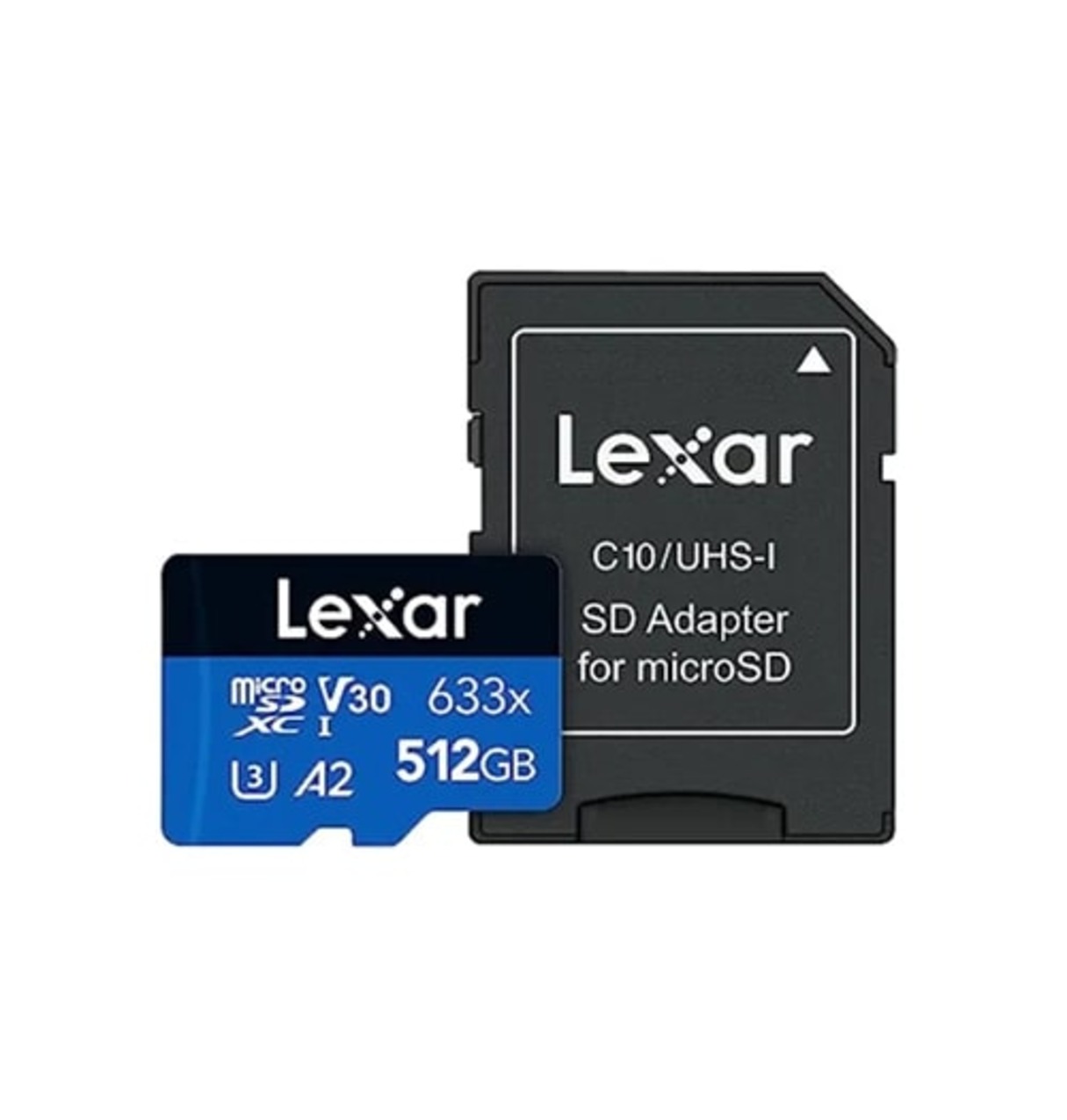 Lexar 633x 512GB High-Performance MicroSD UHS-I Memory Card Lexar 633x 512GB High-Performance MicroSD UHS-I Memory Card