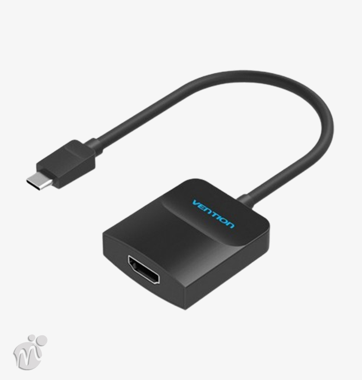 VENTION TDCBB Type-C to HDMI Adapter 0.15M Black ABS